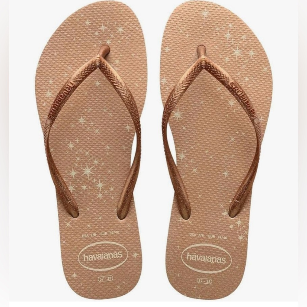 Havaianas Starry Flip Flops